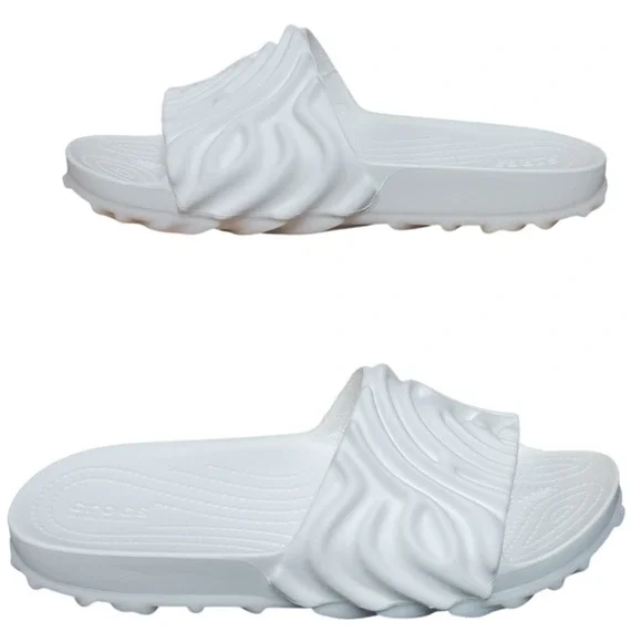 Salehe Bembury x Crocs Pollex Slide Mayo 208685-1RO Fingerprint Design M9 / W11 - Picture 3 of 16